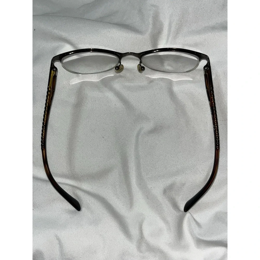 VOGUE EYEGLASSES FRAME VO 3998 934 50-19-135 BLACK TORTOISE HALF RIMLESS Frames